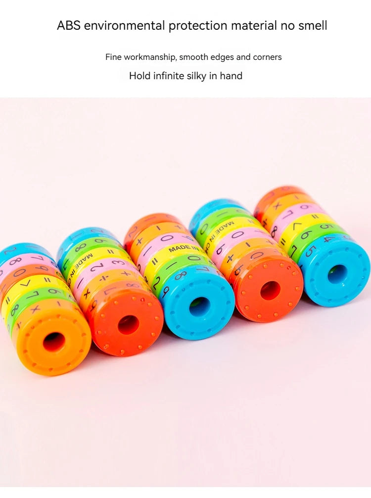 Magnetic Montessori Toys Early Learning Educational Toys For Children Math Business Numbers DIY Assembling Puzzles Kid Boy Girl