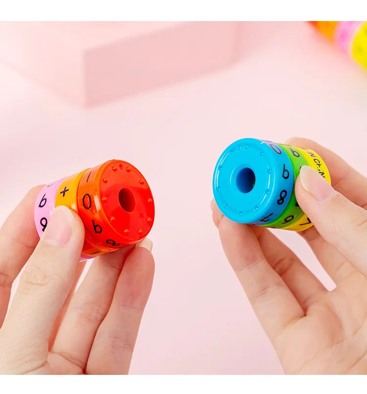 Magnetic Montessori Toys Early Learning Educational Toys For Children Math Business Numbers DIY Assembling Puzzles Kid Boy Girl