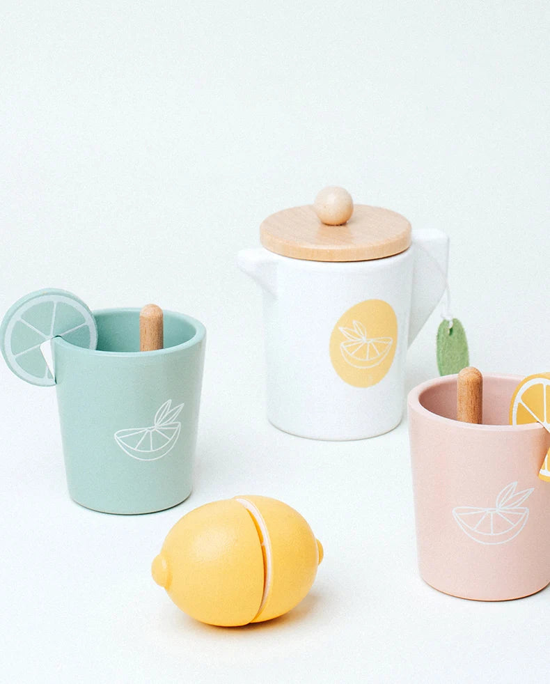 Wooden Playhous Simulation Kitchen Toys for Toddlers,Montessori Simulation Coffer Maker Accessories Kitchen Playset Toy