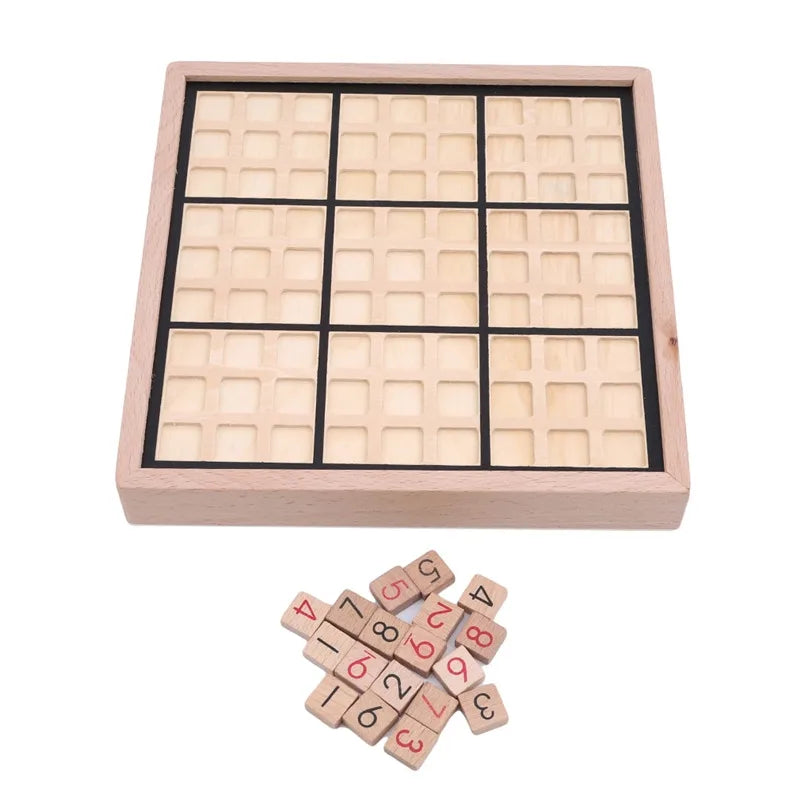Sudoku Crosswords Montessori Wooden Educational Digits Inference logic Games Latin Square Math Puzzles Number Place Games Toys