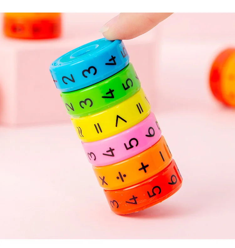 Magnetic Montessori Toys Early Learning Educational Toys For Children Math Business Numbers DIY Assembling Puzzles Kid Boy Girl