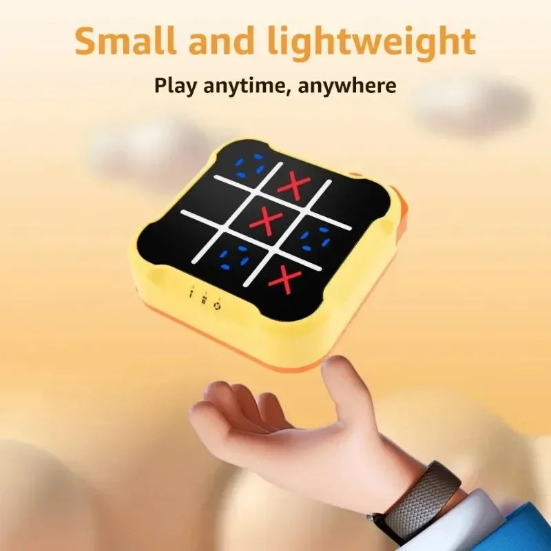 Multifunctional Electronic Tic-Tac-Toe Board Board Games Montessori Puzzle Table Game Chess Chess Set Portable For Adults Kids