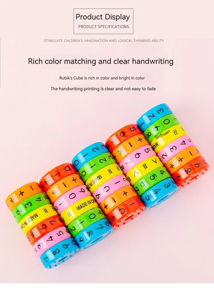 Magnetic Montessori Toys Early Learning Educational Toys For Children Math Business Numbers DIY Assembling Puzzles Kid Boy Girl