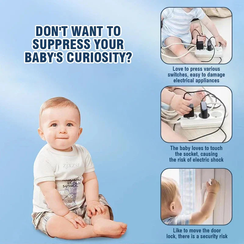 Busy Board Led Lights Switch Sensory Montessori Toys Portable Electric Puzzle Early Educational Puzzle Toy for Toddler Kids Gift