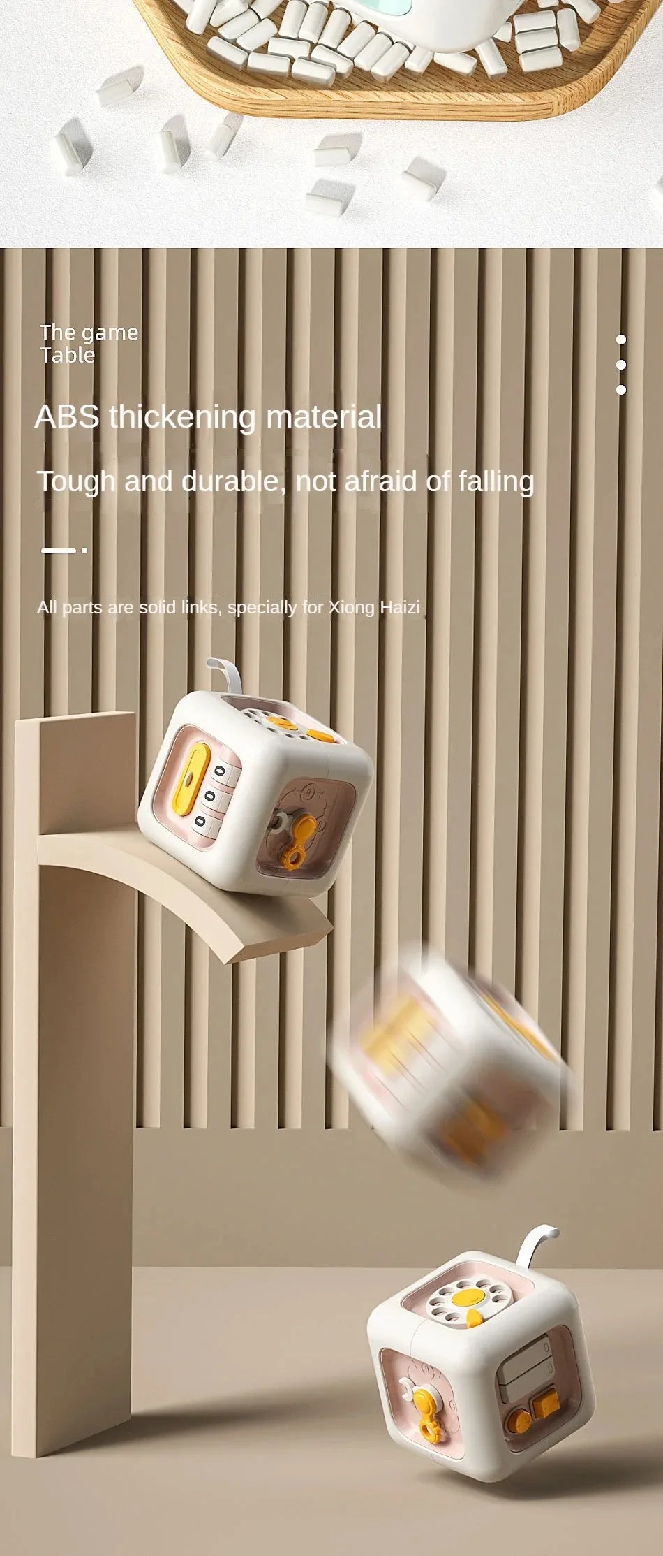 Baby Practice Skills Drawer Cube 6 in 1 Montessori Educational Toys  Sensory Busy Board Fidget Educational Toys for Girl Boy