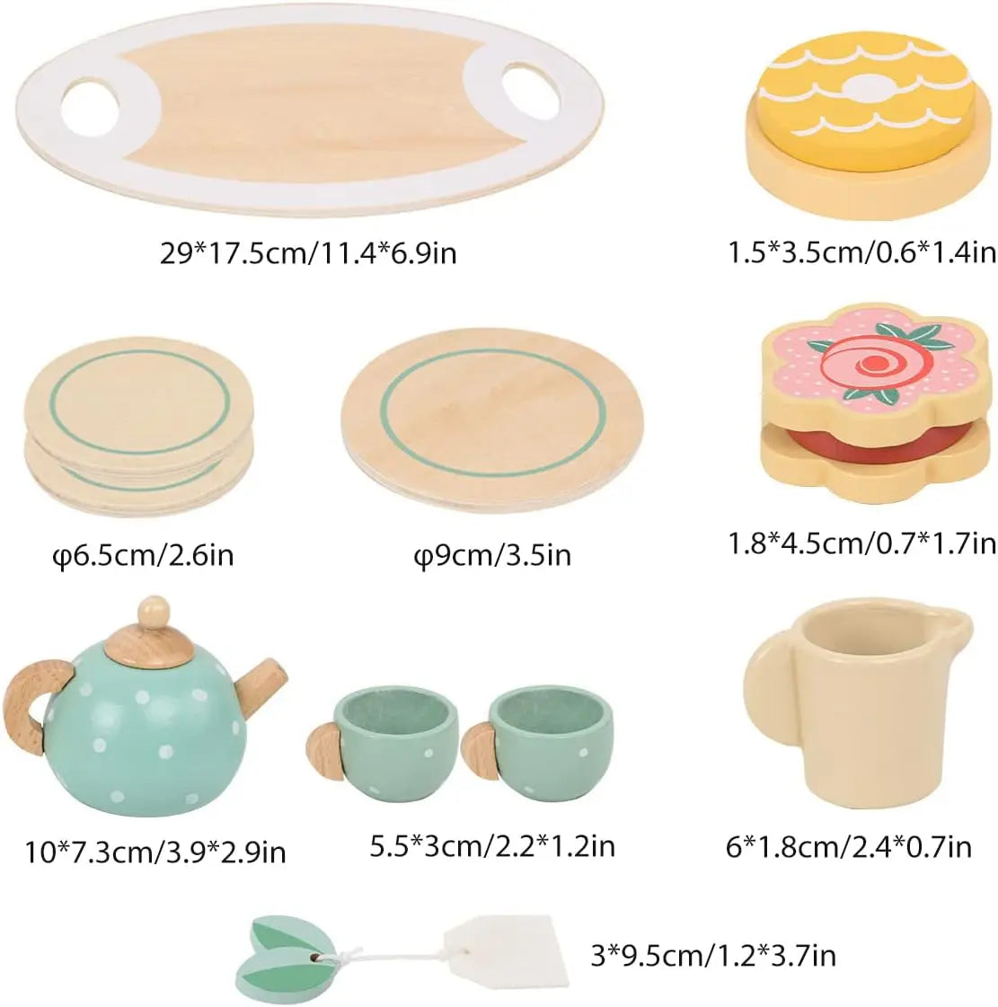 Wooden Playhous Simulation Kitchen Toys for Toddlers,Montessori Simulation Coffer Maker Accessories Kitchen Playset Toy